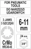 Yato tőcsavar kiszedő 3/8" 6-11 mm