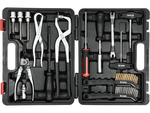 Yato fékrendszer szerelő készlet 15 részes 1/2" 3/8" CrV