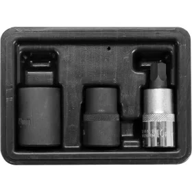Yato féknyereg szerelő dugókulcs készlet 3 részes 1/2" CrV