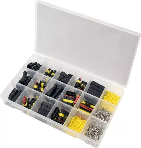 Yato elektromos csatlakozó készlet 424 részes