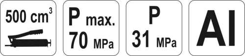 Yato karos zsírzó 500 cm3 31-70 MPa