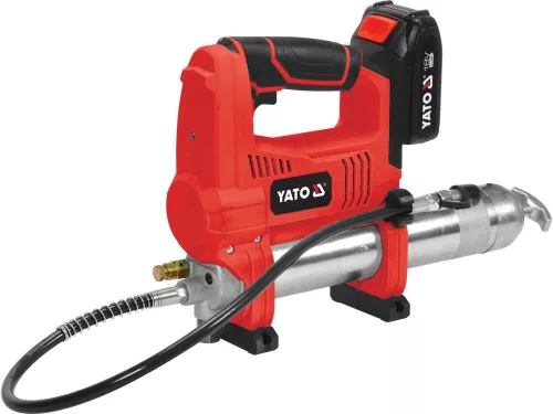 Yato akkus zsírzó 18 V (1 x 3,0 Ah akku + töltő)