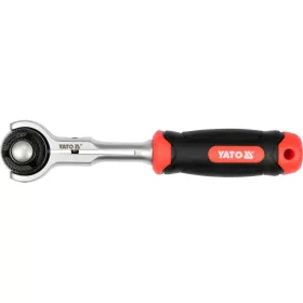 Yato racsnis hajtószár 1/4" 145 mm 72T forgó fejes CrV