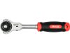 Yato racsnis hajtószár 3/8" 195 mm 72T forgó fejes CrV