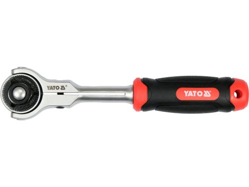 Yato racsnis hajtószár 3/8" 195 mm 72T forgó fejes CrV