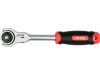 Yato racsnis hajtószár 1/2" 145 mm 72T forgó fejes CrV