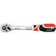 Yato racsnis hajtószár 3/8" 200 mm 72T hajlított szár, lágy fogantyús CrV