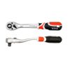 Yato racsnis hajtószár 1/2" 255 mm 72T hajlított szár, lágy fogantyús CrV