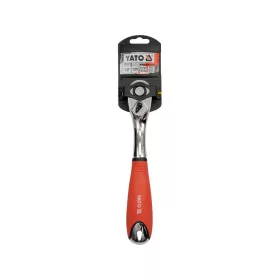 Yato racsnis hajtószár 1/2" 255 mm 72T hajlított szár CrV