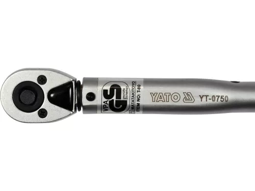 Yato nyomatékkulcs 3/8" 20-110 Nm / 342-360 mm CrV