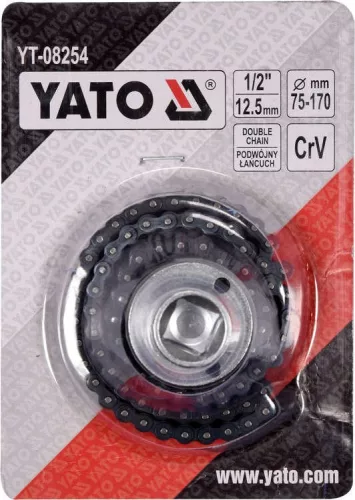 Yato olajszűrő leszedő láncos 1/2" 75 - 170 mm