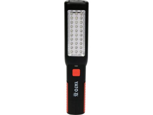 Yato akkus lámpa 30+7 LED 100 / 45 lumen (akku + töltő)