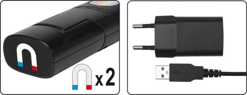 Yato akkus LED színvizsgáló lámpa 400 lumen 5 W (akku + töltő)