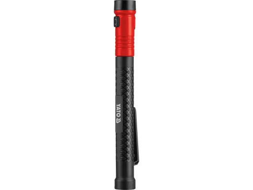 Yato ellenőrző zseblámpa, teleszkópos mágnessel 100 lm