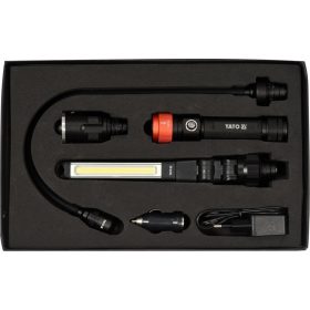 Yato akkus LED lámpa 3 az 1-ben 380 lumen (akku + töltő)