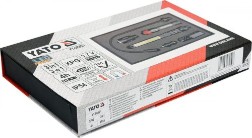 Yato akkus LED lámpa 3 az 1-ben 380 lumen (akku + töltő)