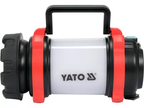 Yato akkus LED kemping lámpa 6 üzemmód 380 / 200 lumen (akku + töltő)