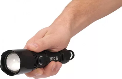 Yato akkus LED zseblámpa 900 lumen (akku + töltő)