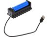 Yato akkus LED zseblámpa 500 lumen CREE LED 6 W (akku + töltő)