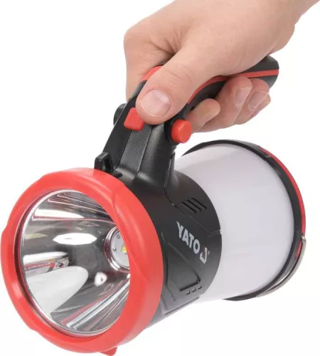 Yato akkus LED kemping lámpa 11 üzemmód 530 lumen (akku + töltő)