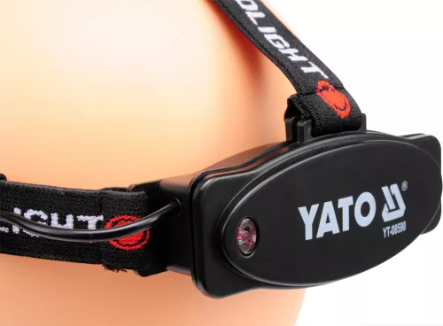 Yato elemes LED fejlámpa állítható fókusszal