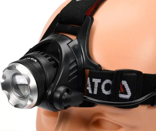 Yato elemes LED fejlámpa XM-L2 CREE állítható fókusszal