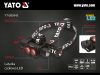 Yato akkus LED fejlámpa 5000LM
