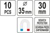 Yato mágneses akasztó (10 db/cs)