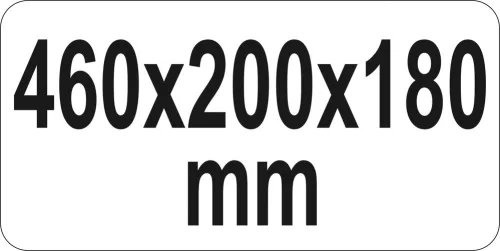 Yato szerszámosláda fém 460 x 200 x 180 mm