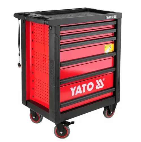 Yato üres szerszámkocsi 6 fiókos