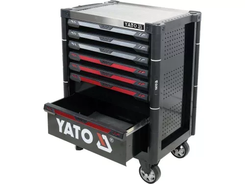 Yato üres szerszámkocsi 7 fiókos
