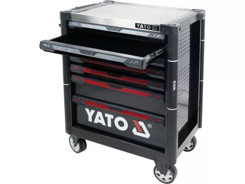 Yato üres szerszámkocsi 7 fiókos