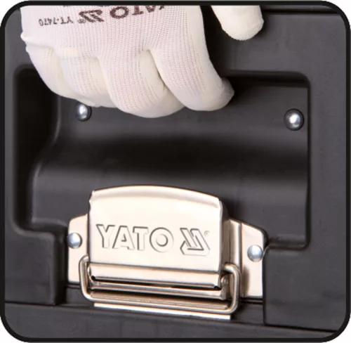 Yato szerszámosláda fém (2 fiókos) 500 x 250 x 18 mm