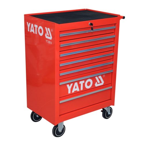 Yato üres szerszámkocsi 7 fiókos