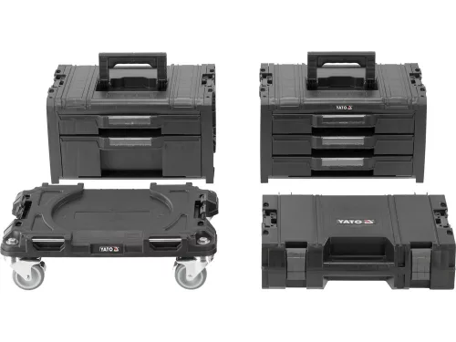 Yato szerszámosláda készlet 507x326x745 mm S1-12