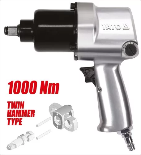 Yato légkulcs 1/2 col 1000Nm