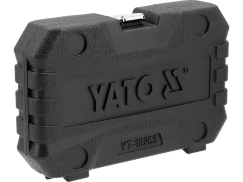 Yato 1/2" dugókulcs-készlet, ütésálló, 15 részes