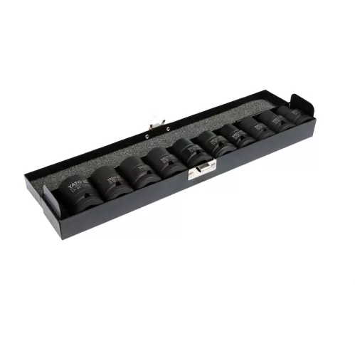 Yato gépi dugókulcs készlet 10 részes 1/2" 10-22 mm CrMo