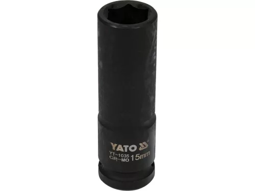 Yato gépi hosszú dugókulcs 1/2" 15 mm CrMo