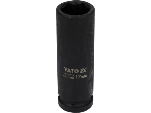 Yato gépi hosszú dugókulcs 1/2" 17 mm CrMo