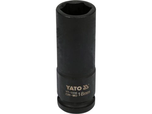 Yato gépi hosszú dugókulcs 1/2" 18 mm CrMo