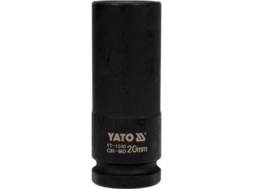 Yato gépi hosszú dugókulcs 1/2" 20 mm CrMo