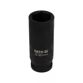 Yato gépi hosszú dugókulcs 1/2" 22 mm CrMo