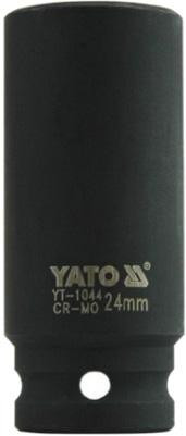 Yato Gépi hosszú dugókulcs 1/2" 24 mm CrMo