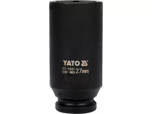 Yato gépi hosszú dugókulcs 1/2" 27 mm CrMo