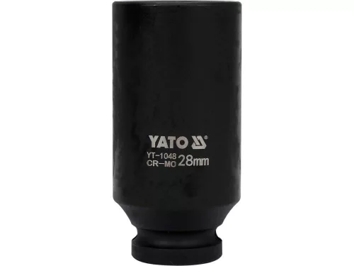 Yato gépi hosszú dugókulcs 1/2" 28 mm CrMo