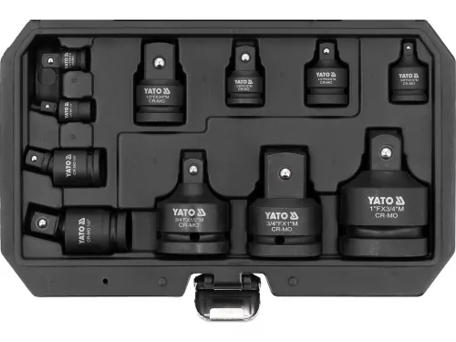 Yato gépi dugókulcs adapter készlet 11 részes