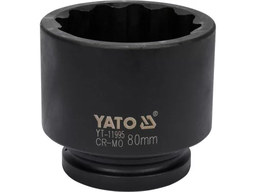 Yato gépi dugókulcs 12 szögletű 1" 80 mm