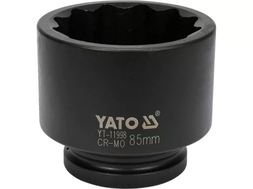 Yato gépi dugókulcs 12 szögletű 1" 85 mm