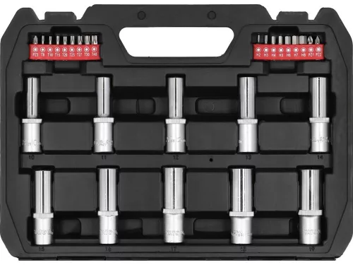 Yato dugókulcs készlet 60 részes 1/2" 1/4" CrV